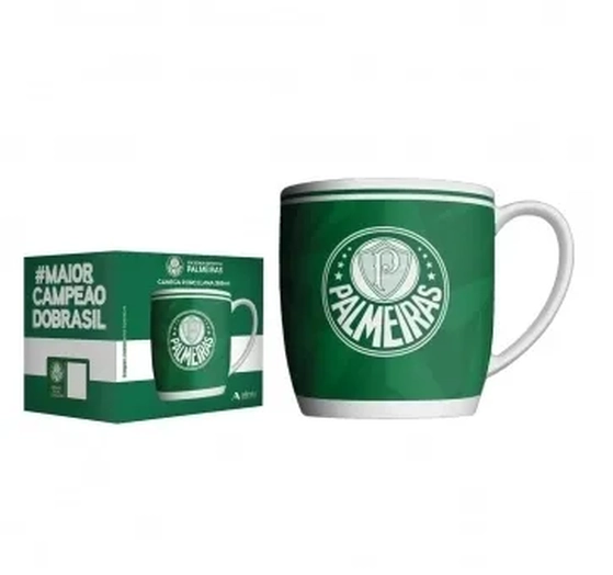 441138 CANECA PORCELANA URBAN 360ML PALMEIRAS-LICENCIADO