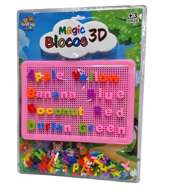 TK-AB6512 CONJUNTO EDUCATIVO ALFABETO C/ACESSORIOS