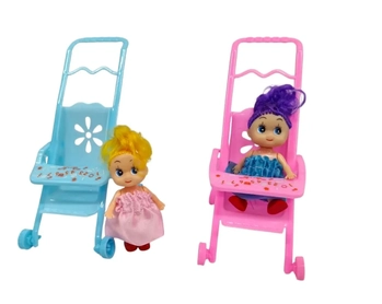 ASH-15.5439 BONECA PQ COM CARRINHO