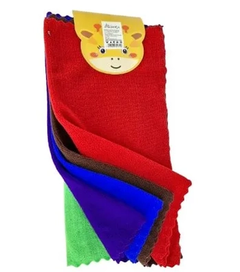 AX20025A KIT C/5TOALHAS DE LIMPEZA 30X30CM