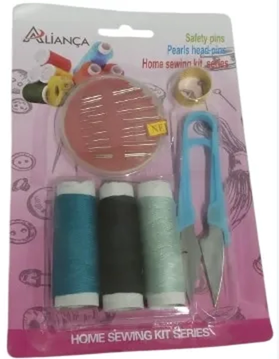 AX20184-A KIT AGULHA C/LINHA E TESOURA