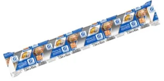 19907 ROLO DE ALUMÍNIO 45X7,5CM