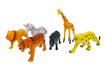 SUPER-22027 BRINQUEDO EM PLÁSTICO KIT ANIMAIS