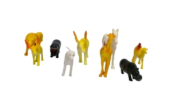 SUPER-22029 BRINQUEDO EM PLASTICO KIT ANIMAIS 20X15X3,5CM