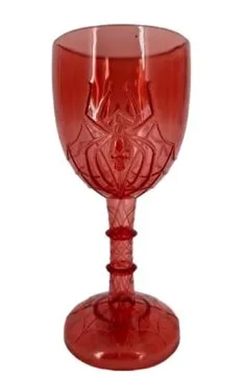 919844 TACA PLASTICA ARANHA 7.5X18CM