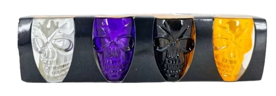 919845 COPO DOSE SHOT HALLOWEEN CAVEIRA 5.5X4CM C/04