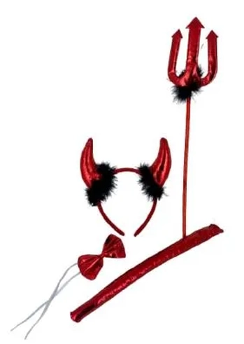 919867 KIT DIABINHA C/CHIFRE E ACESSORIOS