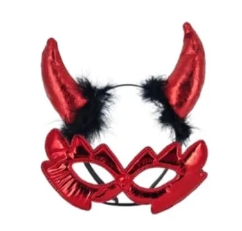 919868 KIT DIABINHA C/CHIFRE E MASCARA