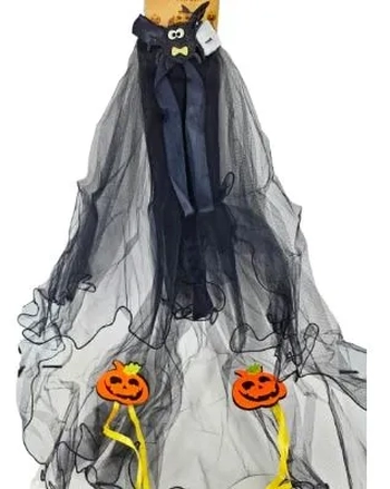 919873 PRESILHA VÉU C/LUZ HALLOWEEN SORTIDOS 70CM