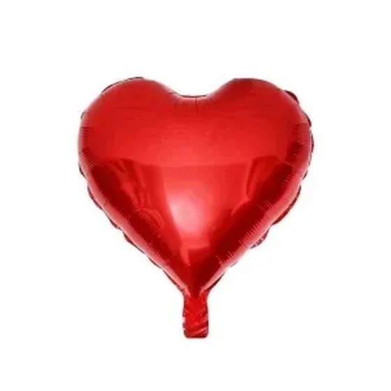 Q23159 BALAO CORACAO VERMELHO 45CM