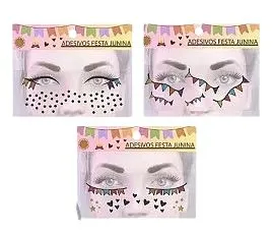 J-61 ADESIVO FACIAL JUNINO
