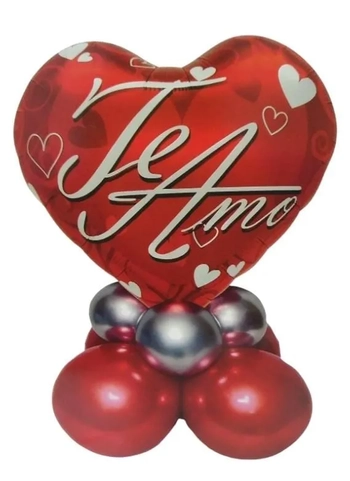 Q23462 KIT BALAO TE AMO C/9 PEÇAS