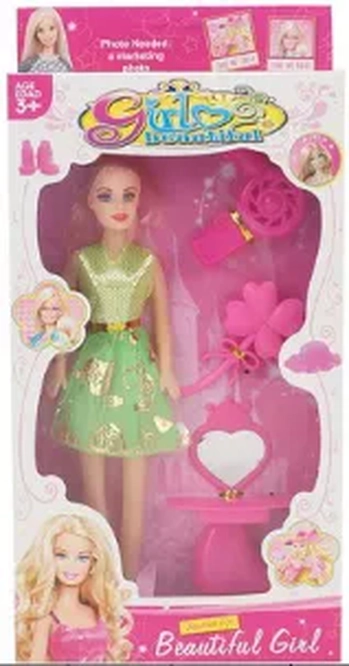 YT4172 BONECA C/ACESSORIOS