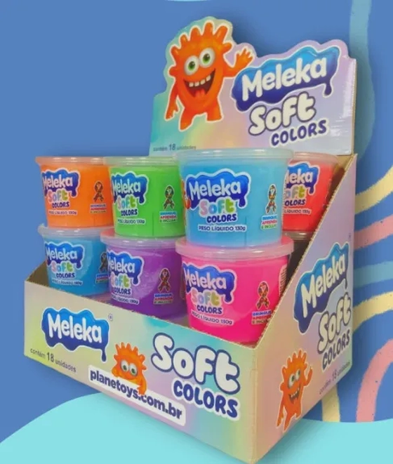 MELEKA SOFT 130GR-(C/SURPRESA)-CORES SORTIDAS