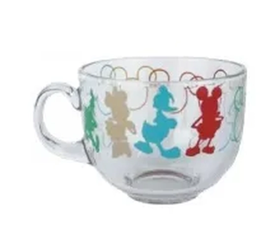 30016 CANECA VIDRO JUMBO MICKEY E AMIGOS 450ML