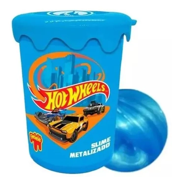 3949 GELELE SLIME POTE 180G 4X24 HOT WHEELS