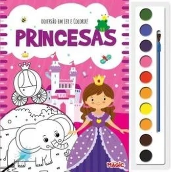81395 DIVERSAO EM LER E COLORIR - PRINCESAS