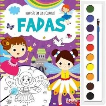 81449 DIVERSAO EM LER E COLORIR - FADAS