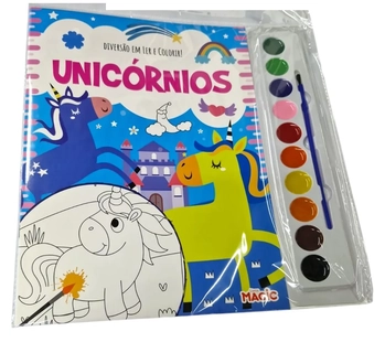 81333 DIVERSAO EM LER E COLORIR - UNICORNIOS