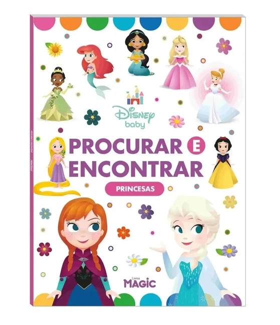 85102 DISNEY BABY PRINCESAS - PROCURAR E ENCONTRAR
