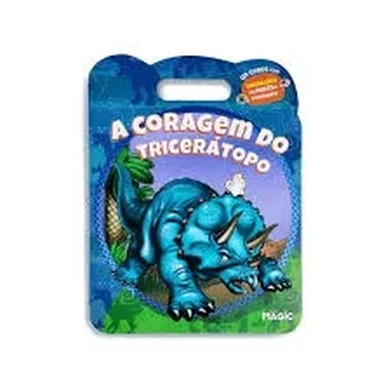 2422 A CORAGEM DO TRICERATOPO - TEXTO E EM PORTUGUES E INGLE