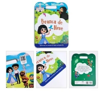 2392 BRANCA DE NEVE - TEXTO E NARRACAO EM PORTUGUES E INGLES