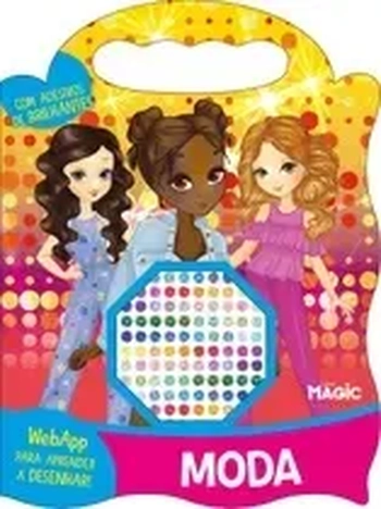 82583 MODA - COM DESENHOS COM ADESIVOS BRILHANTES