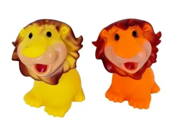 TK-AB4957 BRINQUEDO LEAO DE PLASTICO C/SOM 20X15CM