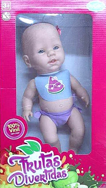 1084 FRUTAS DIVERTIDAS MELANCIA C/CABELO