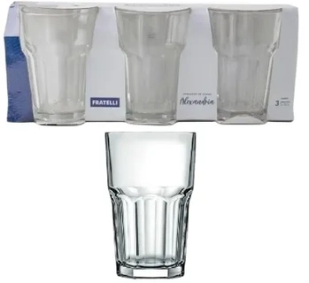 505672 CJTO DE COPOS ALEXANDRIA 350ML C/03
