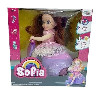 WB7759 BONECA SOFIA TRICICLO