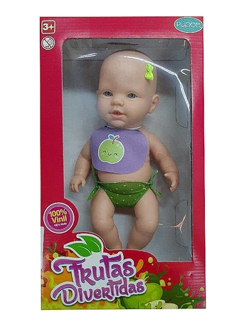 1087 FRUTAS DIVERTIDAS MACA VERDE S/CABELO