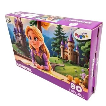 6389 QUEBRA CABECA RAPUNZEL C/80 PEÇAS