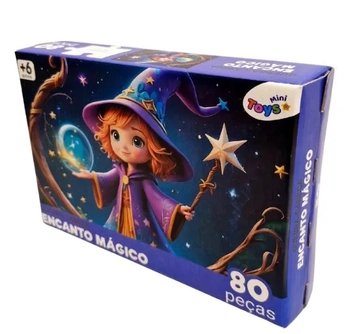 6384 QUEBRA CABECA ENCANTO MAGICO C/80 PEÇAS