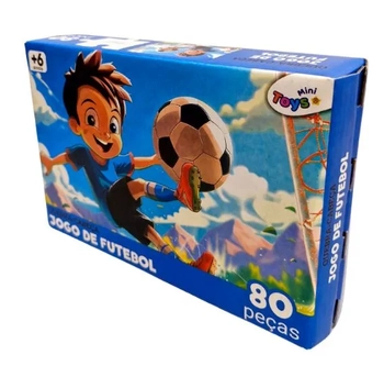 6387 QUEBRA CABECA JOGO DE FUTEBOL C/80 PEÇAS