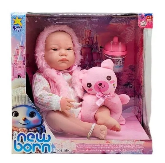 8332 BONECA DIVER NEW BORN - FRIOZINHO (BODY)