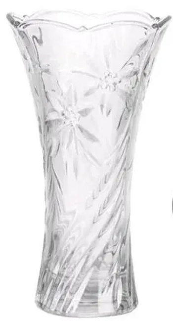 DVA655 VASO DECORATIVO DE VIDRO 13X24X9.5CM