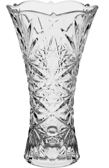 DVA657 VASO DECORATIVO DE VIDRO 14.5X23.5X9.3CM