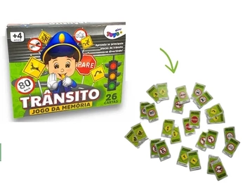 6297 JOGO DA MEMORIA TRANSITO