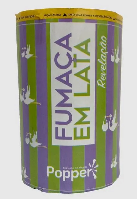 SML-RF FUMAÇA EM LATA REVELAÇÃO COR ROXO