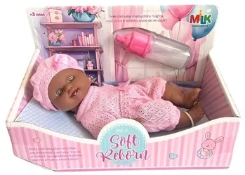 796 MILK SOFT REBORN NEGRA