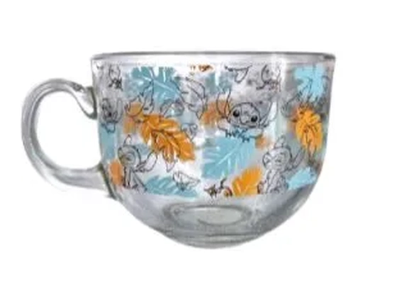 30030 CANECA DE VIDRO JUMBO STITCH 450ML