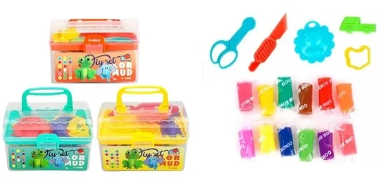 GK3065 MASSINHA PARA MODELAR C/ACESSORIOS