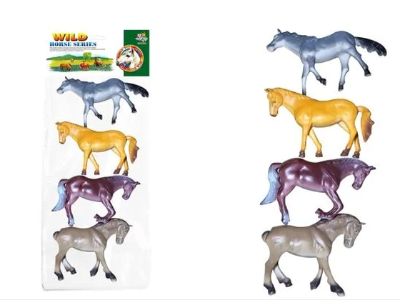 TK-AB8250 BRINQUEDO ANIMAL DE PLASTICO C/4 PEÇAS