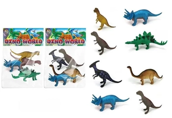 TK-AB8249 BRINQUEDO ANIMAL DE PLASTICO C/4 PEÇAS