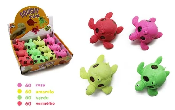 TK-AB8935 BRINQUEDO SQUISHY TARTARUGA DE APERTAR