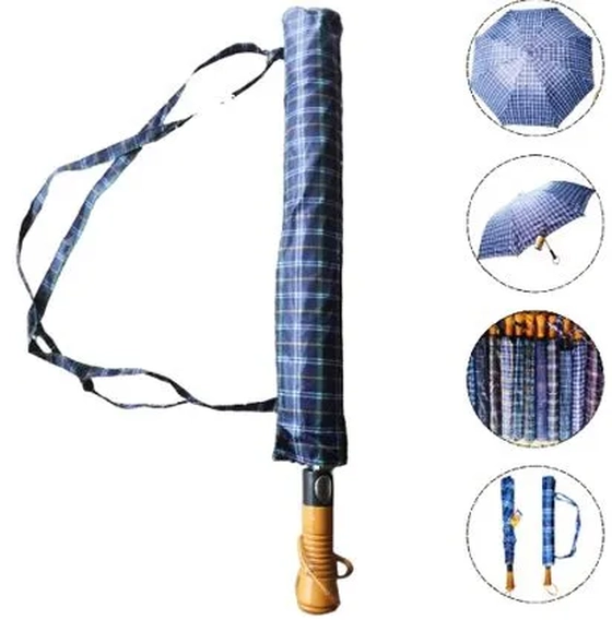 GL0694 GUARDA CHUVA AUTOMATICO C/HASTE TELESCOPICA 70CM