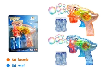 TK-AB8411 BRINQUEDO ARMA DE PLASTICO LANCA BOLHA DE SABAO