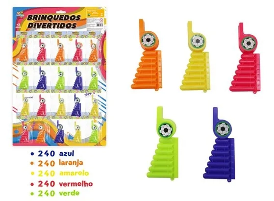 TK-AB8258 BRINQUEDO APITO DE PLASTICO C/20