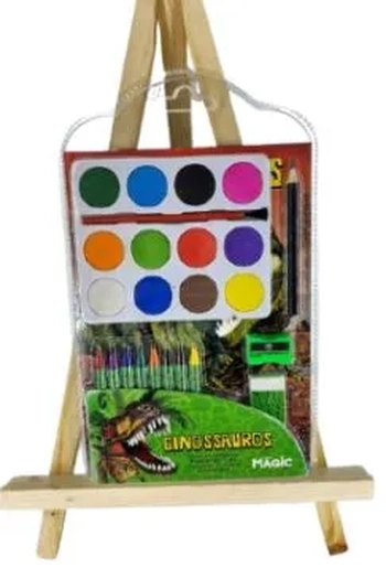 82217 DINOSSAUROS - MINI KIT C/AQUARELA